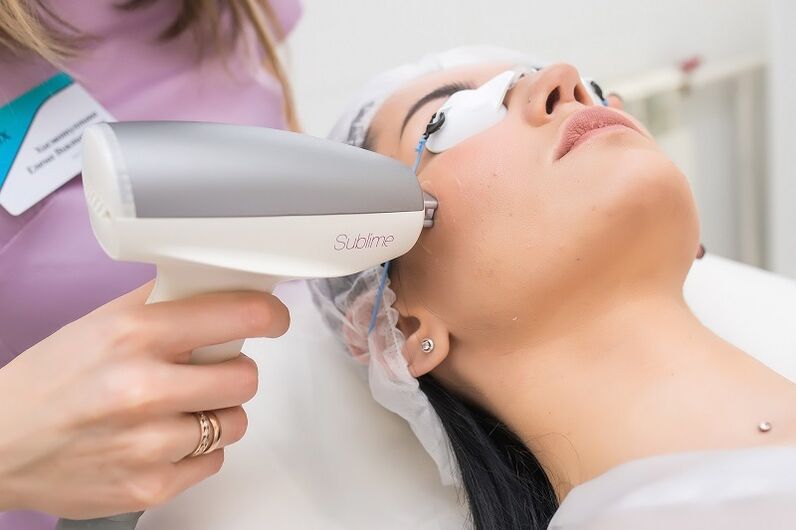 perform procedures for laser skin rejuvenation