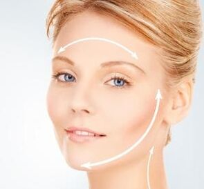 facial lines tightened after laser fractional rejuvenation
