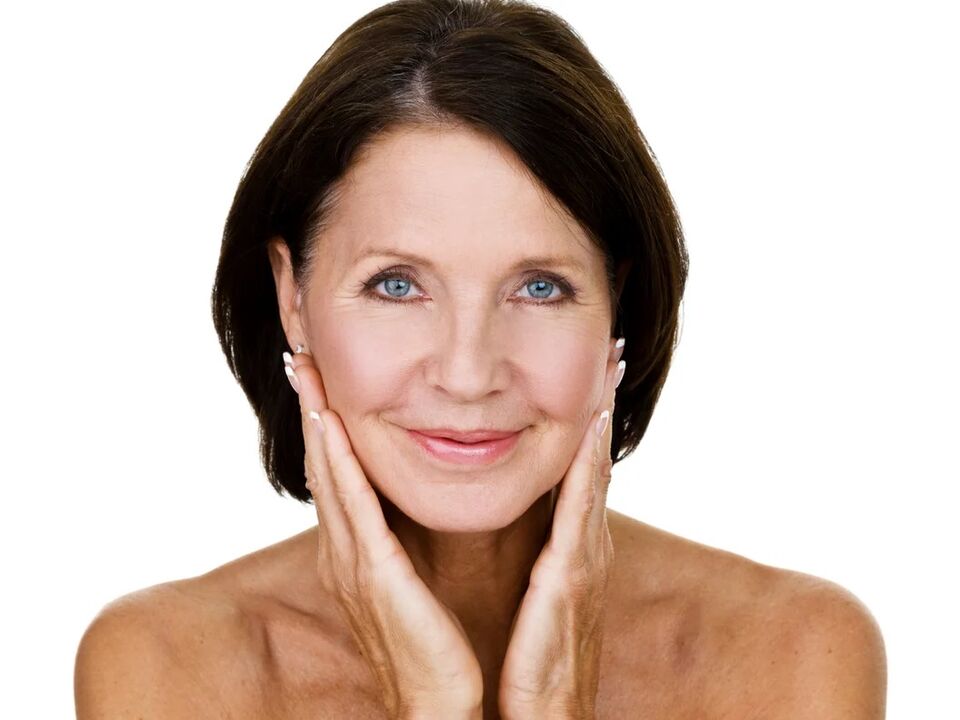 facial skin rejuvenation after 35 years - Brilliance SF aging cream